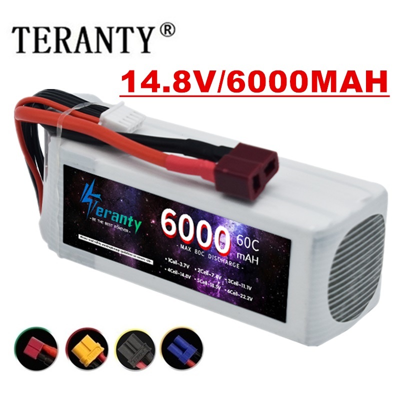 4S Lipo Battery 14.8V 6000Mah - 6000mAh Lipo 14.8V Battery 4S 6000mah