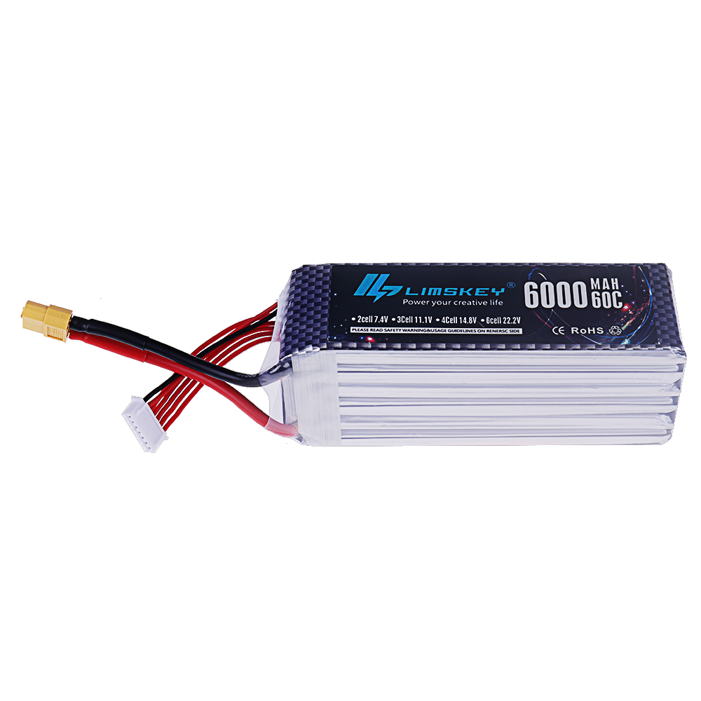 7.4V 11.1V 14.8V 22.2V 6000mAh - đánh giá và giá 4S Lipo Battery 14.8V 6000Mah